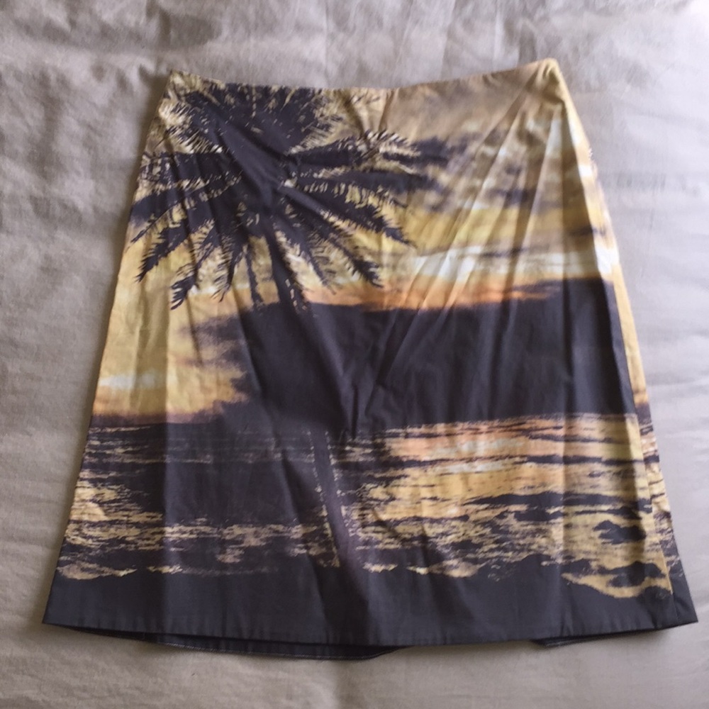 Anthropologie HD in Paris Sunset Skirt